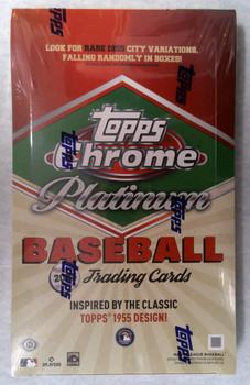2025 Topps Chrome Platinum Baseball Hobby Box