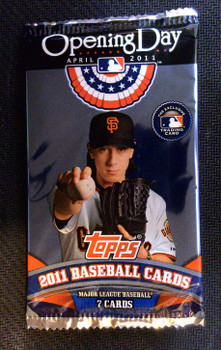 2011 Topps Opening Day Baseball Pack