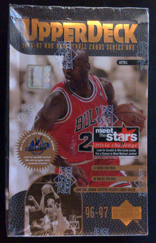 1996/97 Upper Deck Series 1 Basketball Retail Box