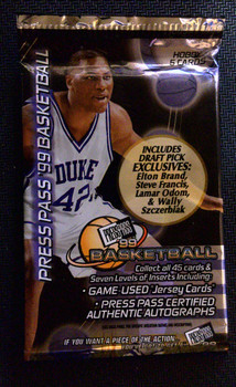 1999/00 PressPass Basketball Hobby Pack