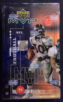 1999 Upper Deck MVP Football Hobby Box