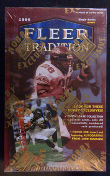 1999 Fleer Tradition Football Hobby Box