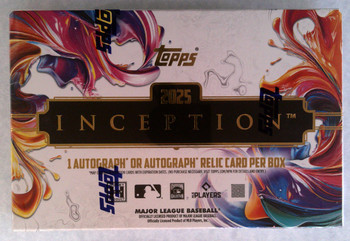 2025 Topps Inception Baseball Hobby Box