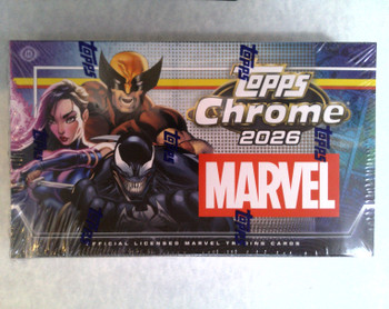 2026 Topps Marvel Comics Chrome Hobby Box