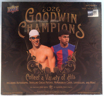 2026 Upper Deck Goodwin Champions Hobby Box
