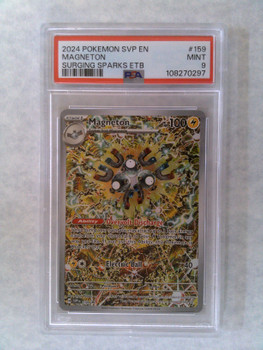 Pokemon PSA 9 Magneton ETB Promo 159