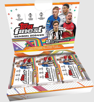 2024/25 Topps Finest UEFA Soccer Hobby Box