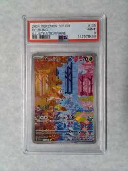 Pokemon PSA 9 Deerling Illustration Rare 165/162