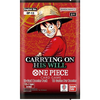 One Piece Carrying On His Will Booster Pack