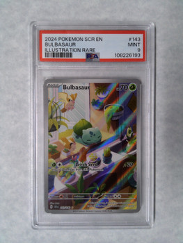 Pokemon PSA 9 Bulbasaur Stellar Crown IR 143/142