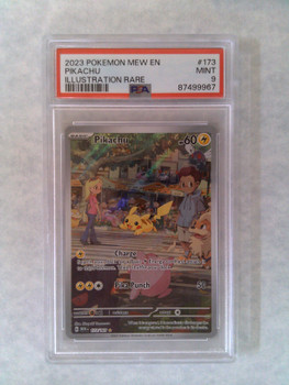 Pokemon PSA 9 Pikachu 151 Illustration Rare 173/165