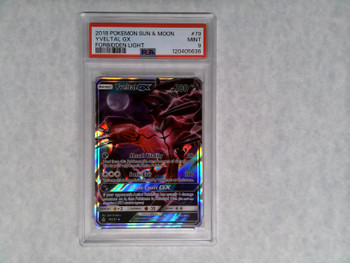 Pokemon PSA 9 Yveltal GX Forbidden Light 79/131