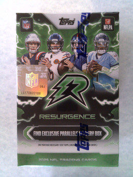 2025 Topps Resurgence Football Blaster Box