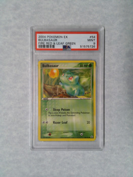 Pokemon PSA 9 Bulbasaur Fire Red & Leaf Green 54/112