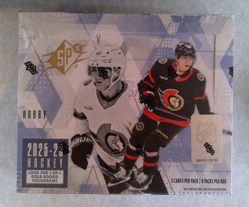 2025/26 Upper Deck SPx Hockey Hobby Box