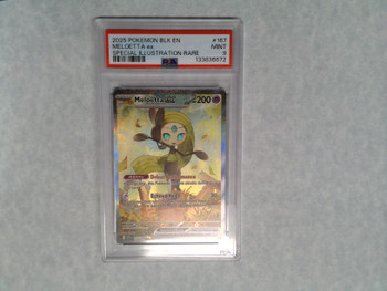 PSA 9 Pokemon Meloetta ex 167/086 Black Bolt