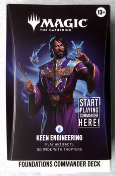 Magic the Gathering: Foundations Commander Deck - Keen Engineering