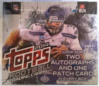2014 Topps Football Jumbo Hobby HTA Box