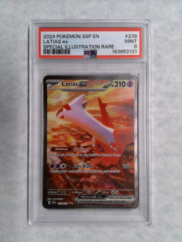 Pokemon PSA 9 Latias EX Surging Sparks SIR 239/191