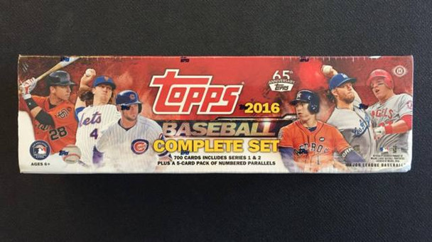 2016 Topps Complete Baseball Factory Set