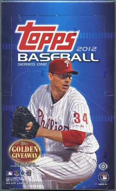 2012 Topps Series 1 Hobby Baseball Box