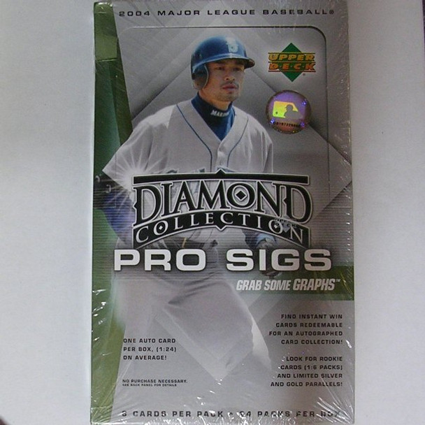 2004 Upper Deck Diamond Collection Pro Sigs Baseball Box