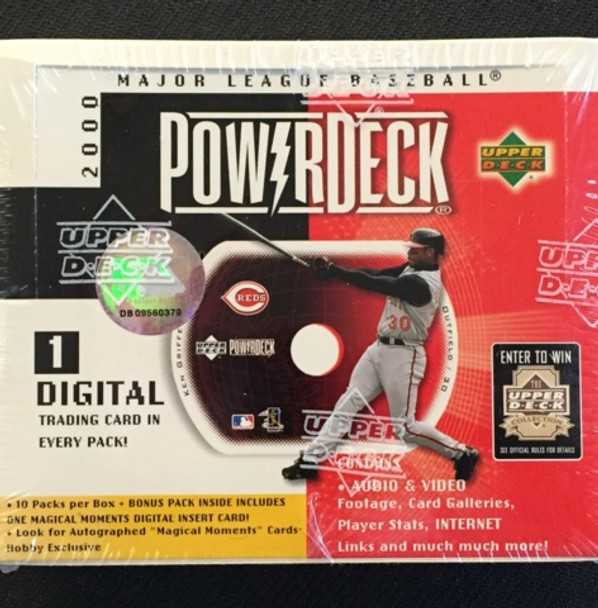 2000 Upper Deck Powerdeck Baseball Hobby Box