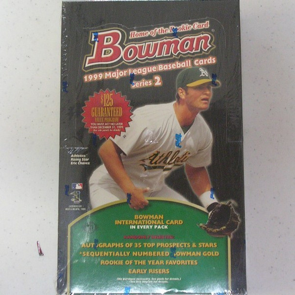 1999 Bowman Series 2 Baseball Hobby Box