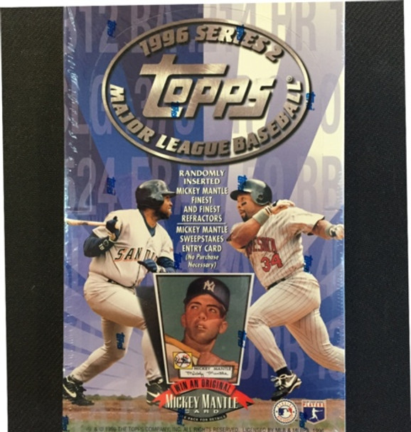 1996 Topps Series 2 Baseball Box