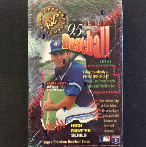 1995 Topps Stadium Club Series 3 High Series Baseball Hobby Box