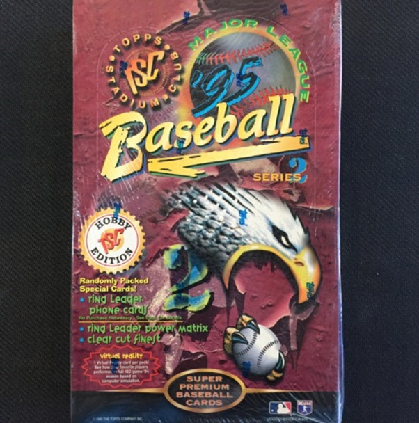 1995 Topps Stadium Club Series 2 Baseball Hobby Box