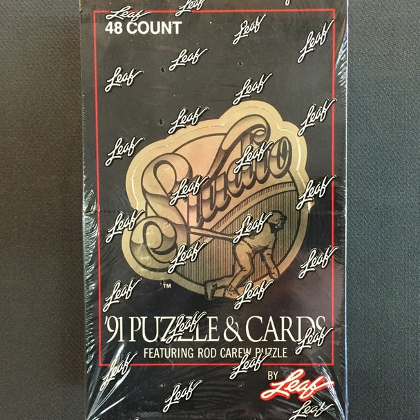 1991 Leaf Studio Baseball Hobby Box