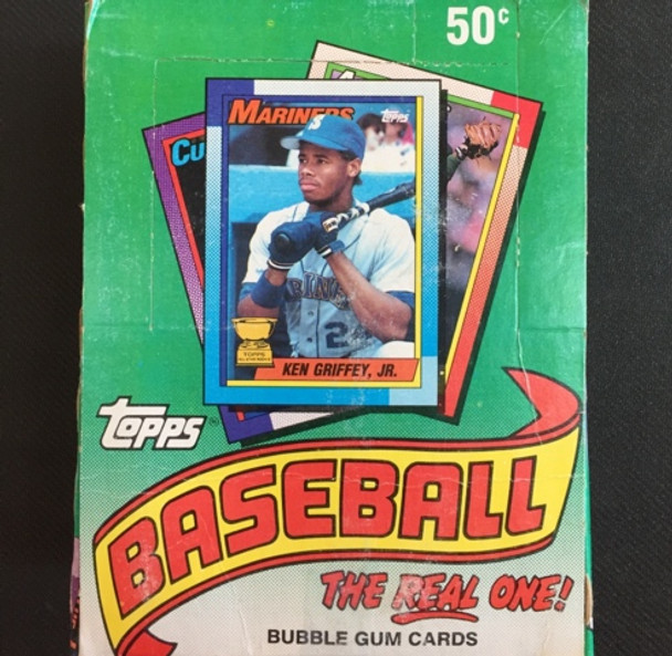 1990 Topps Baseball Hobby Box