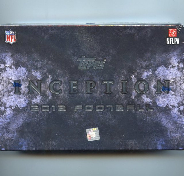 2013 Topps Inception Football Hobby Box