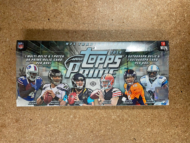 2014 Topps Prime Football Hobby Box