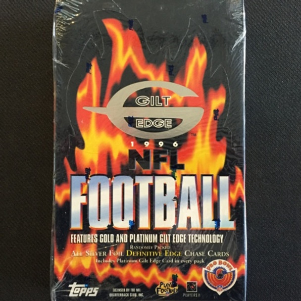 1996 Topps Gilt Edge Football Hobby Box