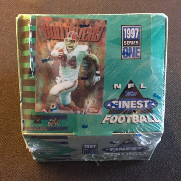 1997 Topps Finest Series 1 Football Hobby Box
