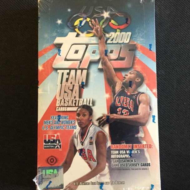 1999 2000 Topps Team USA Basketball Hobby Box