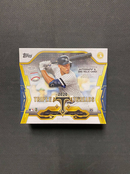 2020 Topps Triple Threads Baseball Hobby Box