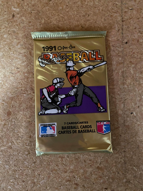 1991 O-Pee-Chee Premier Baseball Pack