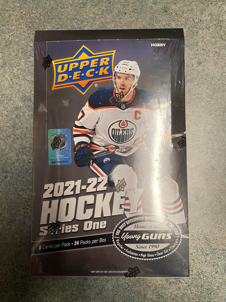 2021/22 Upper Deck Series 1 Hockey Hobby Box
