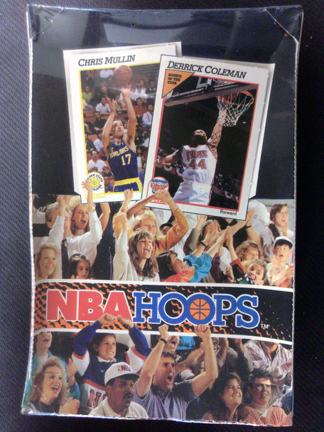 1991/92 Hoops Series 1 Basketball Hobby Box
