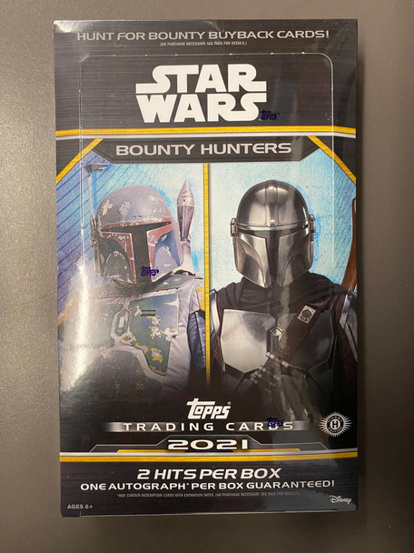 2021 Topps Star Wars Bounty Hunter Hobby Box