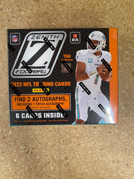 2022 Panini Zenith Football Hobby Box