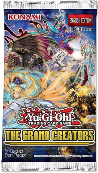 Yugioh The Grand Creators Booster Pack 1st Edition