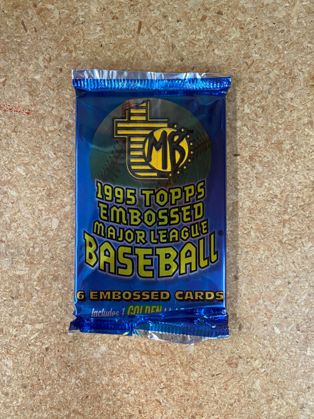 1995 Topps Embossed Baseball Pack