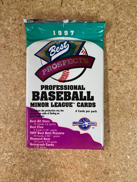 1997 Best Prospects Baseball Pack