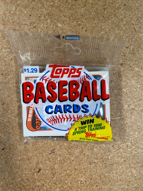 1989 Topps Baseball 39 Card Hanger Pack