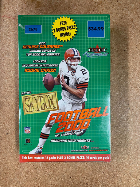 2000 Skybox Fleer Autographics 12 Pack Plus 2 Bonus Packs Retail Box