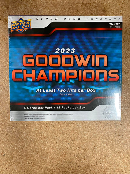 2023 Upper Deck Goodwin Champions Hobby Box